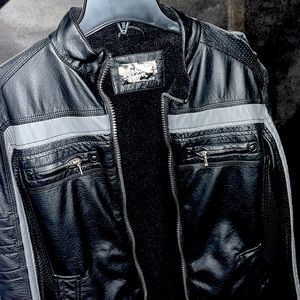Leather jacket brand new.